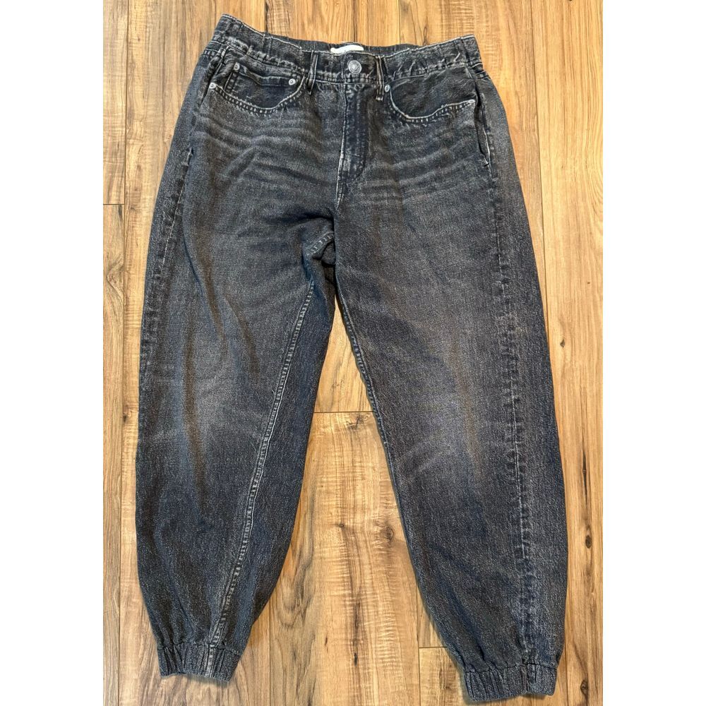 Women's Washed Black Rag & Bone Miramar Jogger Size Large